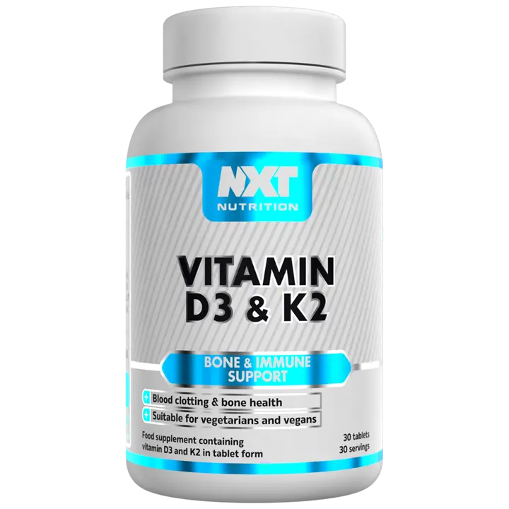NXT Nutrition Vitamin D3 &amp; K2 30 Tabs