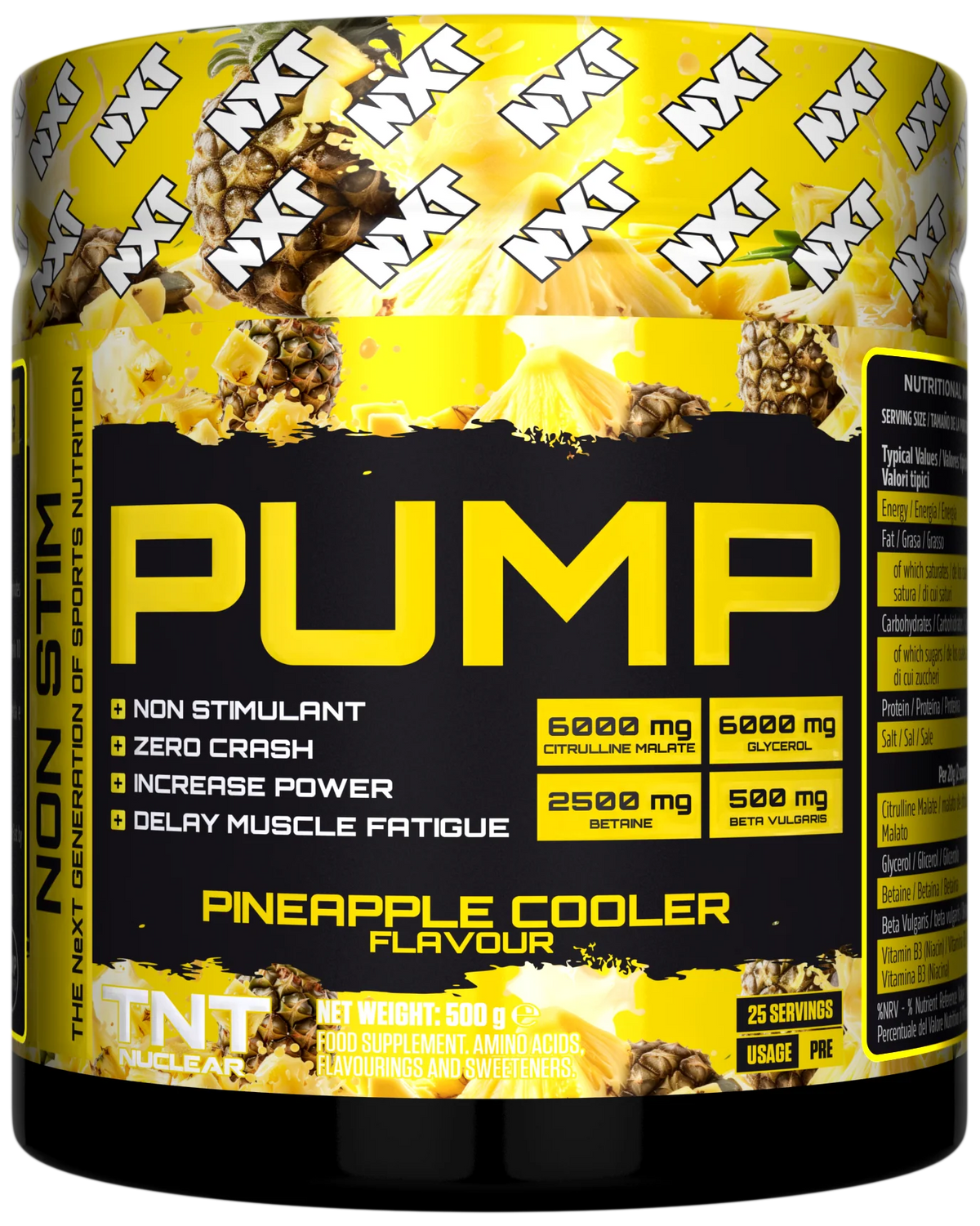 NXT Nutrition TNT Nuclear PUMP (Stim-Free) 500g