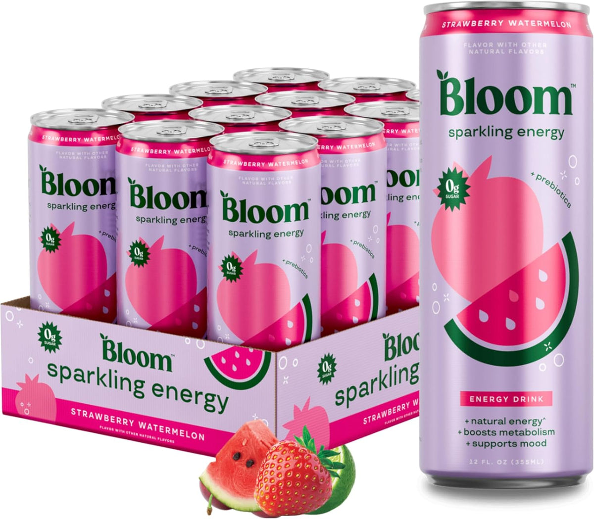 Bloom Sparkling Energy 12x250ml