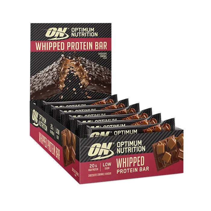 Optimum Nutrition Whipped Protein Bar 10x60g Chocolate Caramel