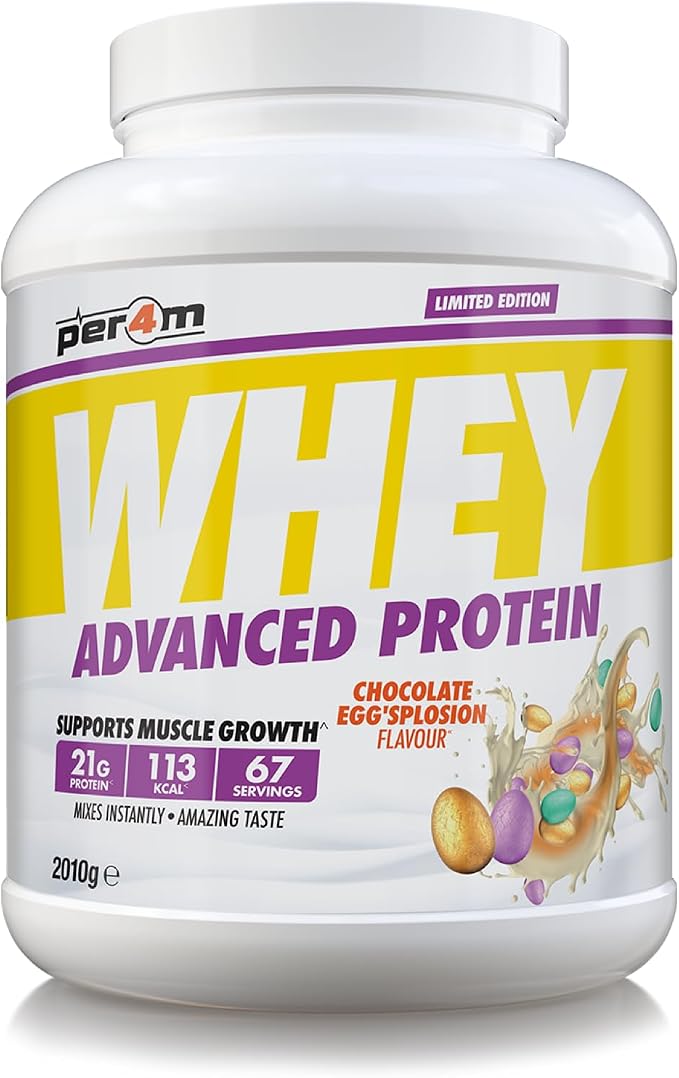 Per4m Advanced Whey Protein 1.8kg Chocolate Eggs&