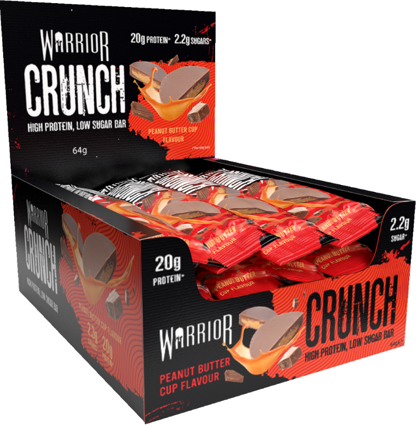Warrior Crunch Bars 12x64g