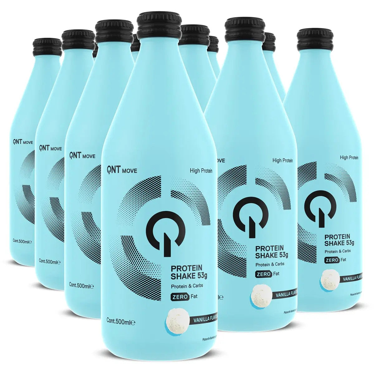 QNT 53g Protein Shake 12x500ml