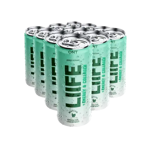 QNT Energy &amp; Collagen Matcha 12x250ml