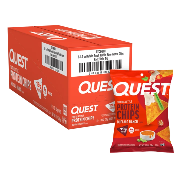 Quest Nutrition Protein Chips 8x32g