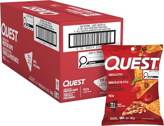 Quest Nutrition Protein Chips 8x32g