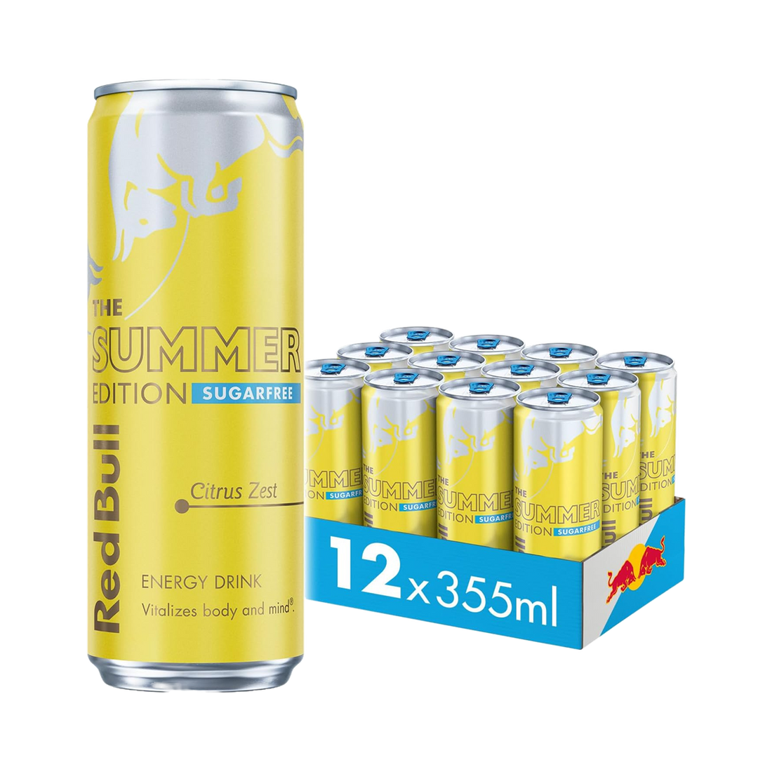 Red Bull Sugar Free 12x355ml