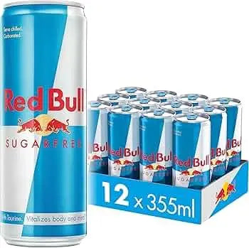 Red Bull 12x355ml Sugar Free