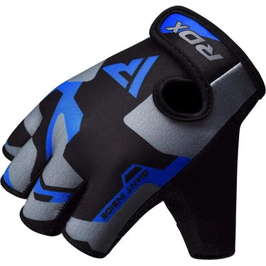 RDX Gym Gloves Sumblimation F6 L Blue
