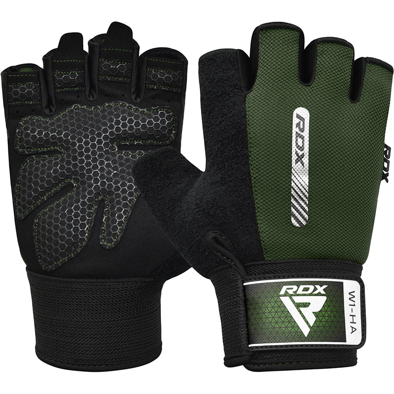 RDX Gym Weight Lifting Gloves W1 Half Plus XL