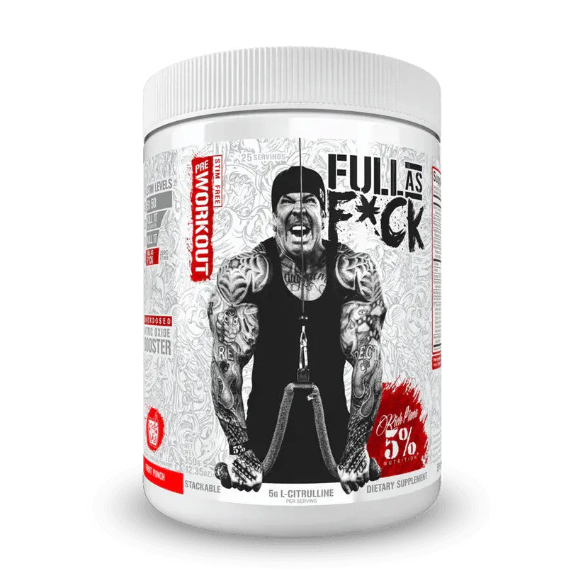 Rich Piana 5% Nutrition FULL AS F*CK Legendary Series 372g