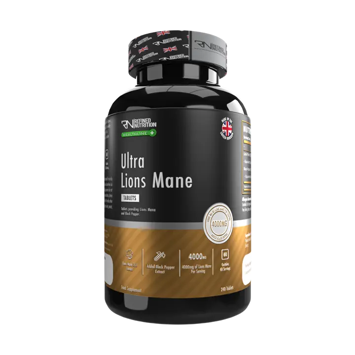 Refined Nutrition Ultra Lions Mane 240 Tabs