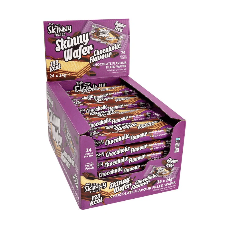 The Skinny Food Co Zero Sugar Wafers 24x24g