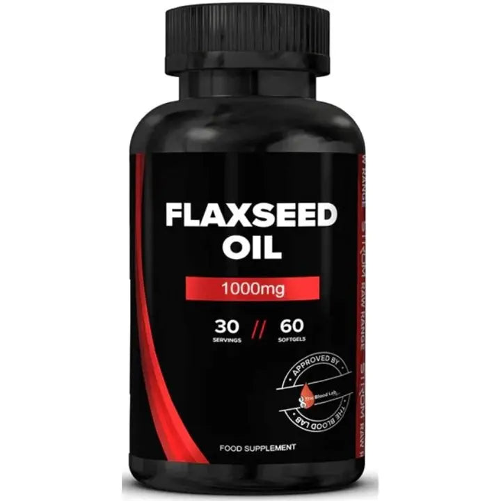 Strom Sports Flaxseed Oil 60 Softgels
