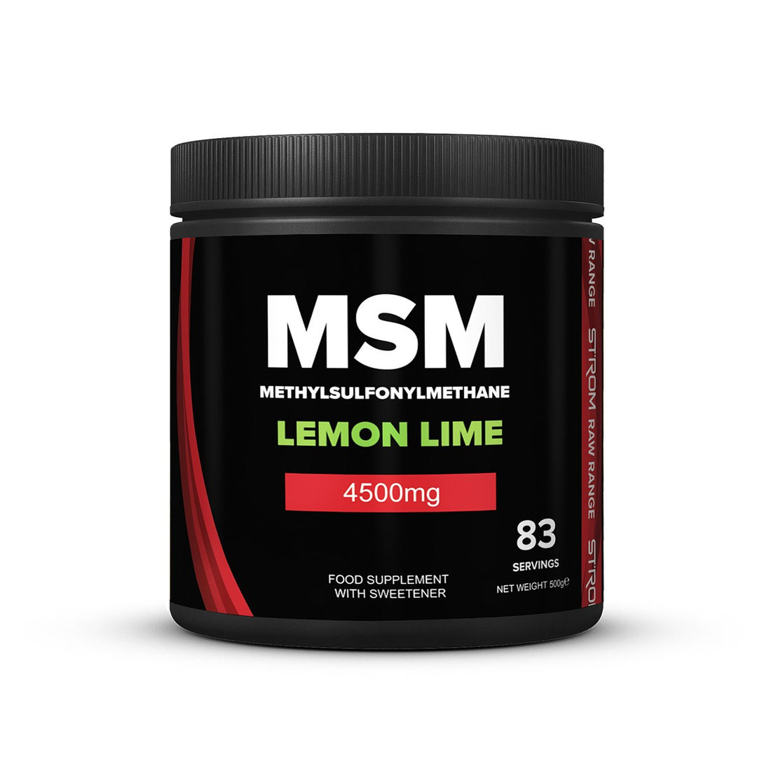 Strom Sports MSM 500g Lemon Lime