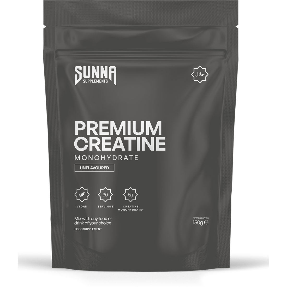 Sunna Supplements Premium Creatine 150g Unflavoured
