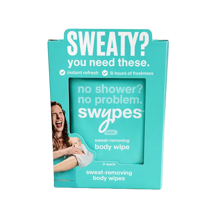 Swypes All Over Body Wipes 3 Sachets