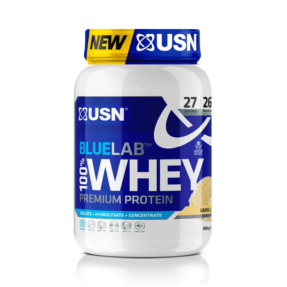 USN Blue Lab Whey 908g