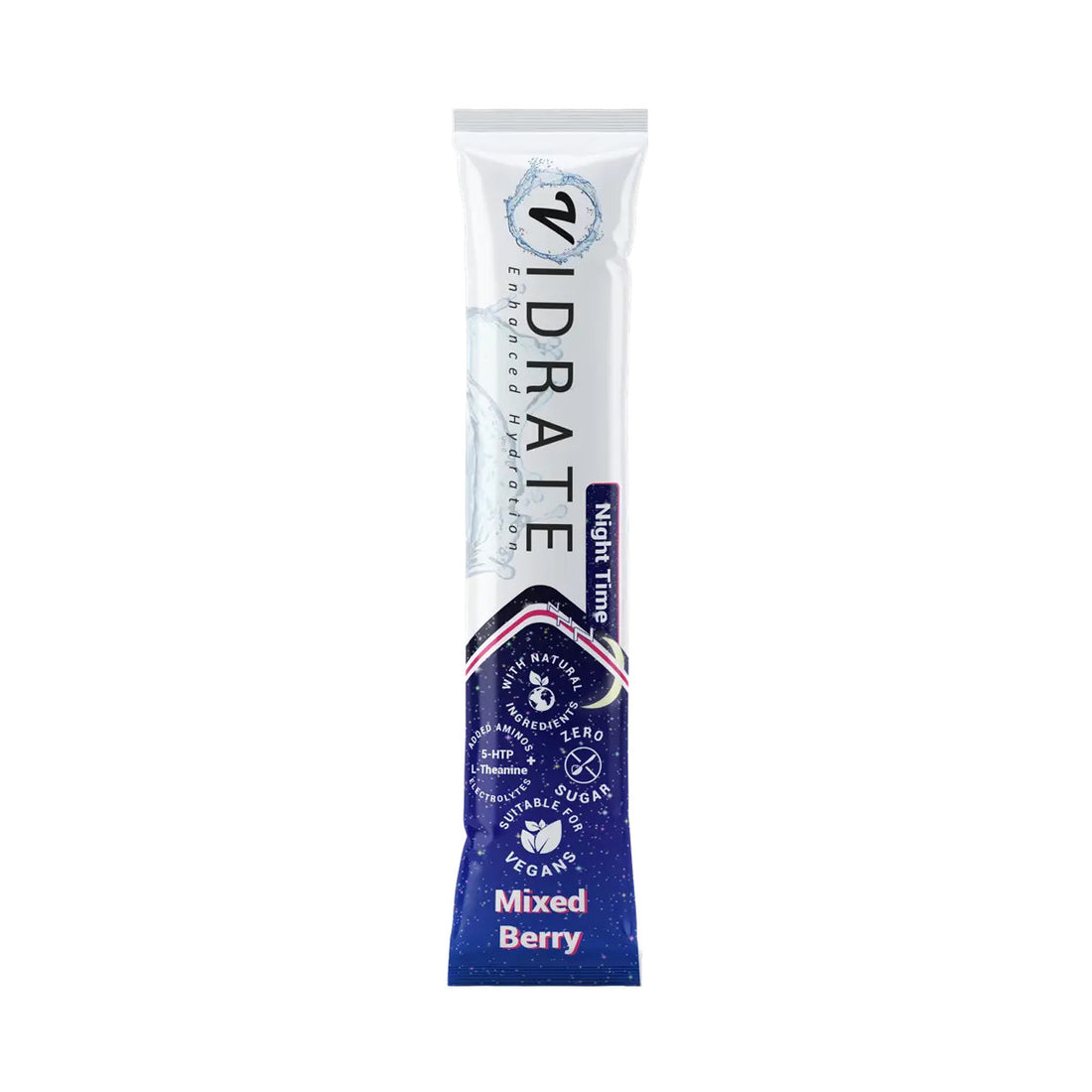Vidrate Enhanced Hydration 10x3g Night Time (Mixed Berry)