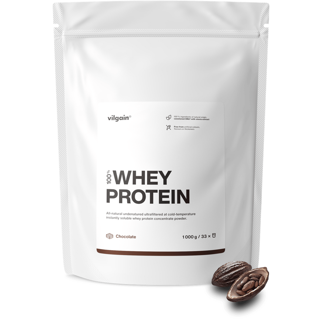 Vilgain Grass-fed Whey Protein 1000g