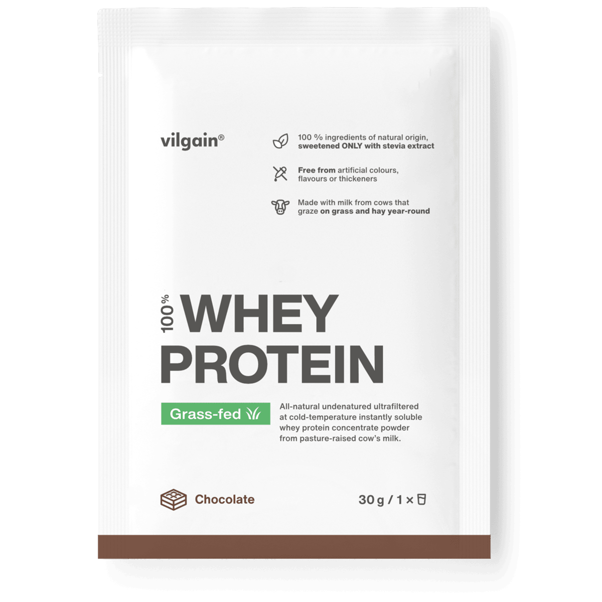 Vilgain Grass-fed Whey Protein 30g