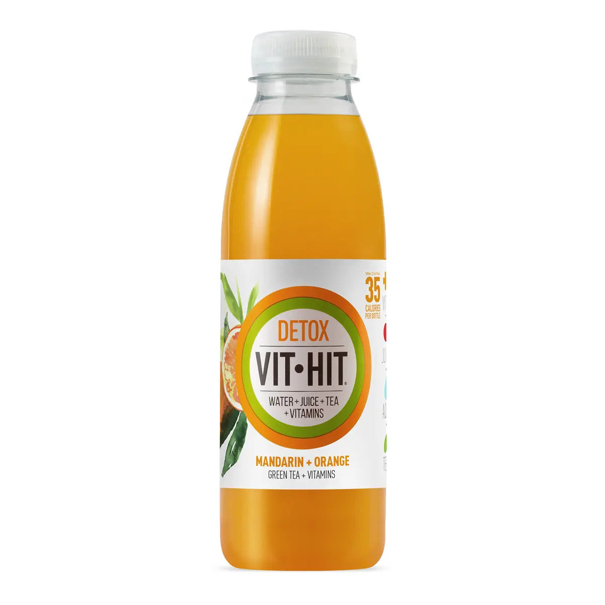 VITHIT Detox 12x500ml Mandarin &amp; Orange