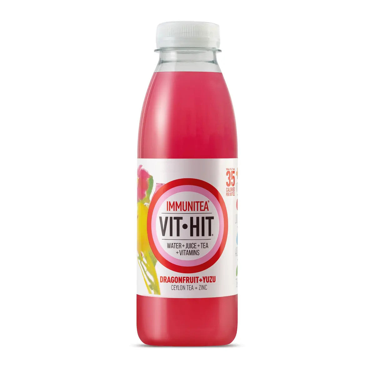 VITHIT Immunitea 12x500ml Dragonfruit &amp; Yuzu