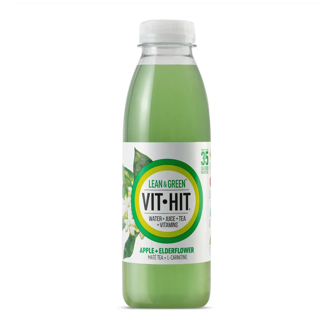 VITHIT Lean &amp; Green 12x500ml Apple &amp; Elderflower