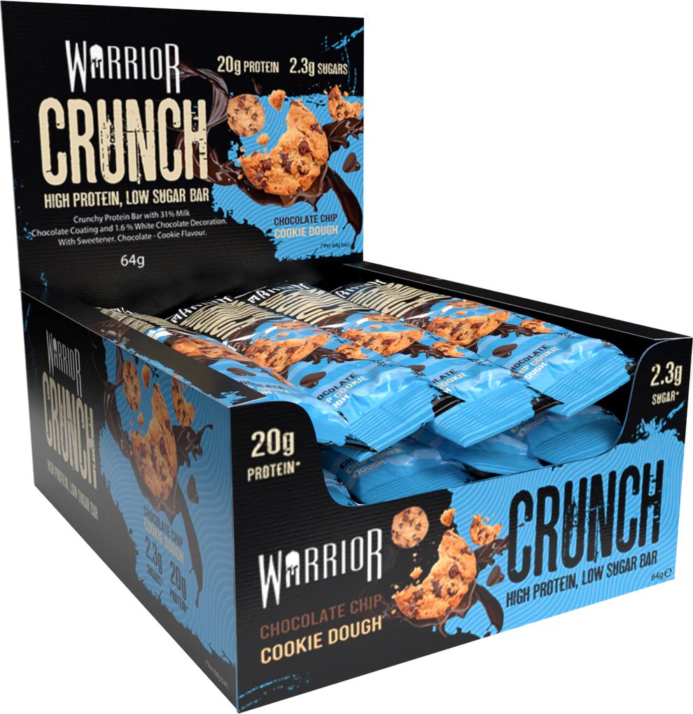 Warrior Crunch Bars 12x64g