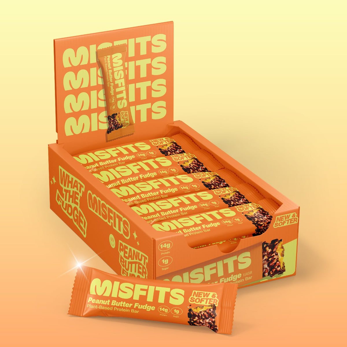 Misfits Plant-Based Protein Bar 15x50g