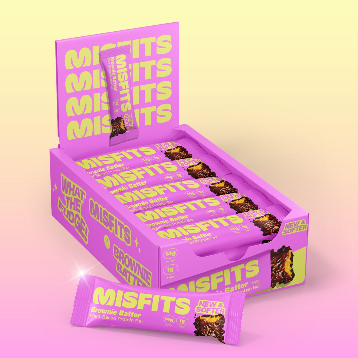 Misfits Plant-Based Protein Bar 15x50g