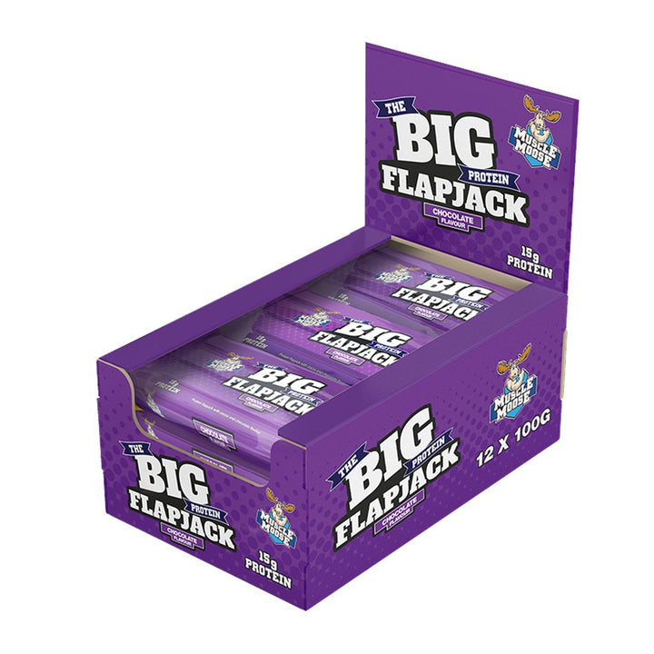 Muscle Moose Big Protein Flapjack 12x100g