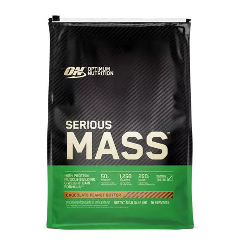 Optimum Nutrition Serious Mass 5.45kg Chocolate Peanut Butter