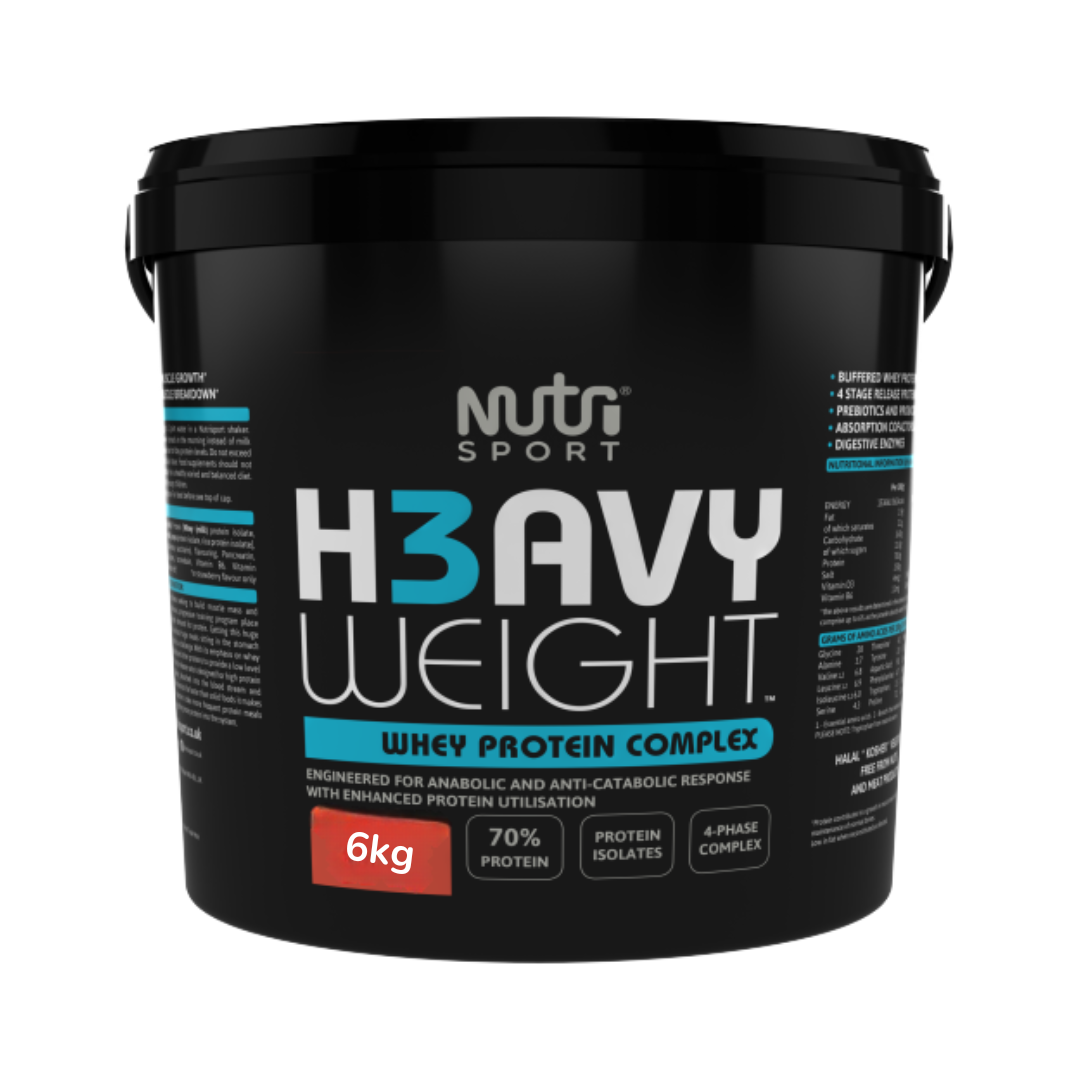 NutriSport H3avyweight Whey Protein Complex 6kg