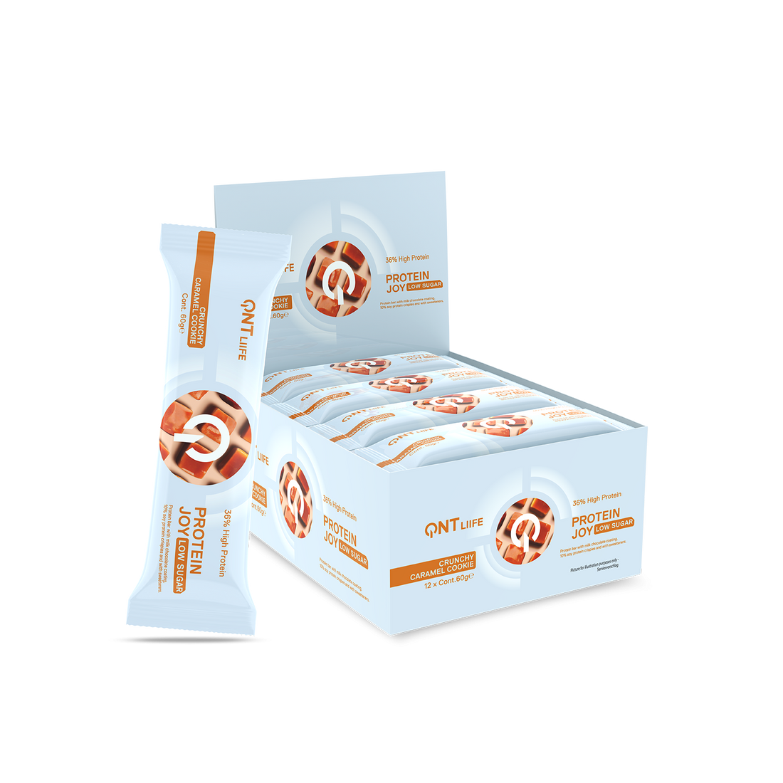 QNT Protein Joy Bar 36% 12x60g