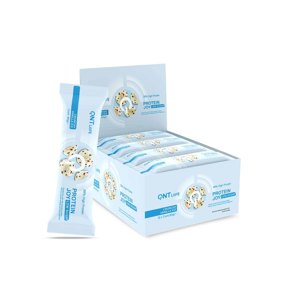 QNT Protein Joy Bar 36% 12x60g